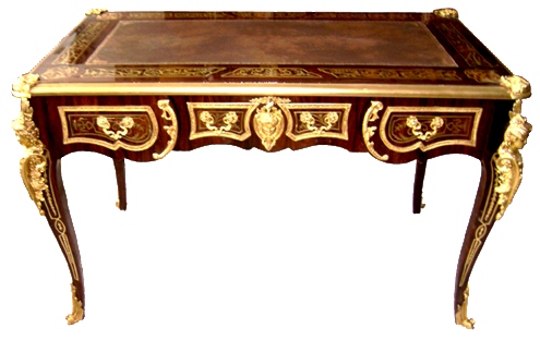 A Louis Xiv Andres Charles Boulle Style Ormulu Mounted